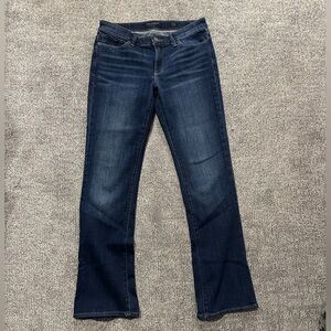 Dark Blue Women's Bootcut Jeans